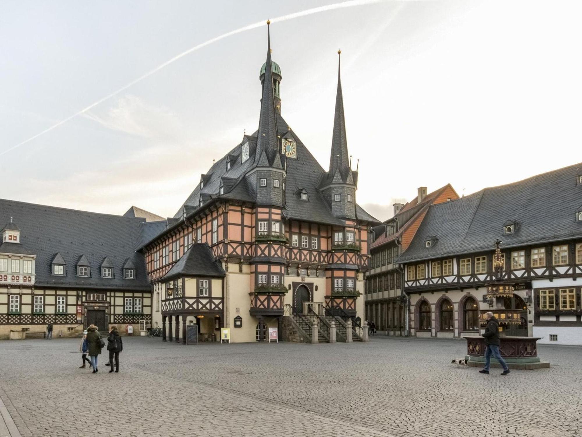 Cosy Holiday Home In Wernigerode With Large Terrace Hasserode ภายนอก รูปภาพ